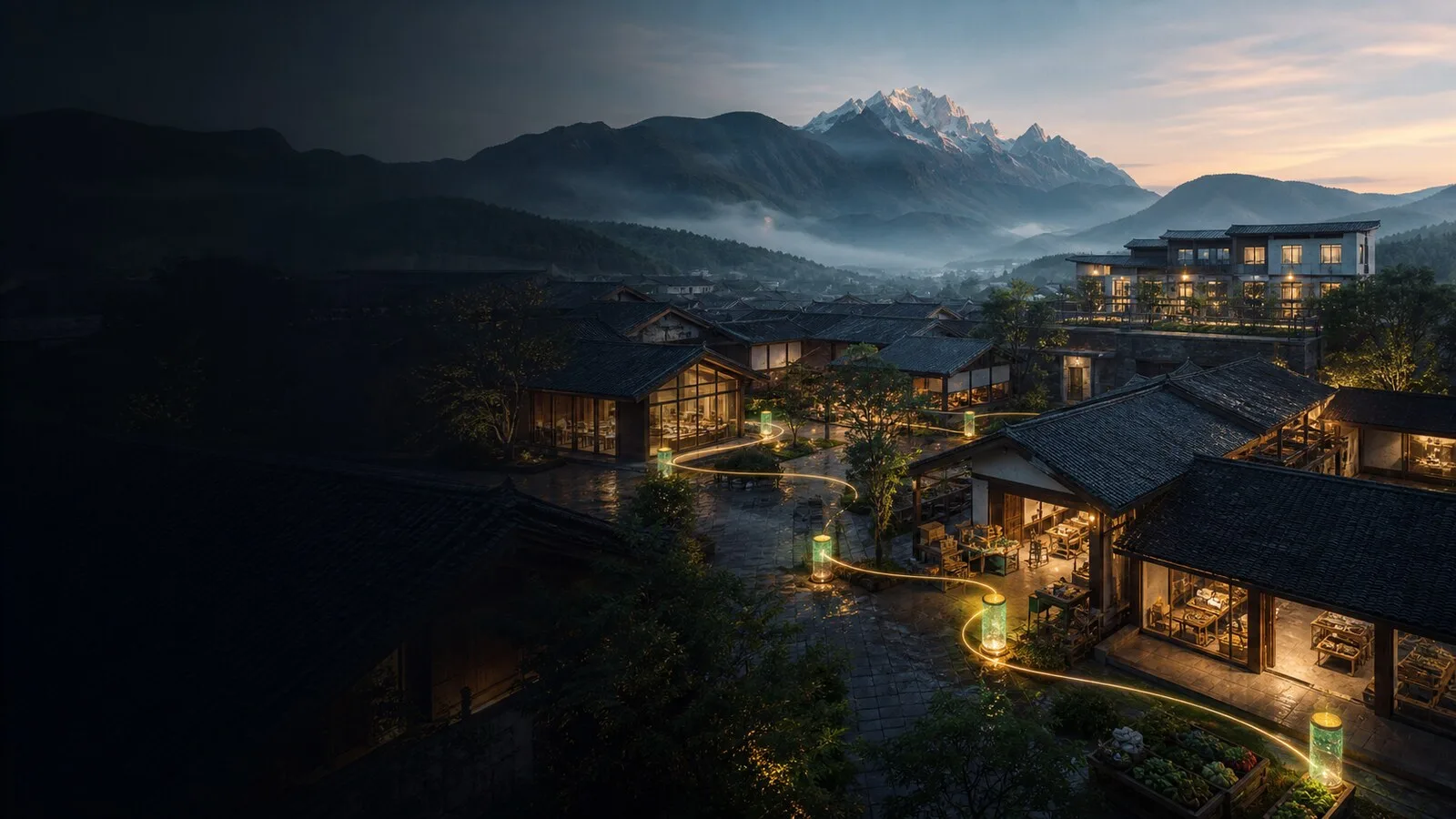 丽江企业经营文章与城市视觉