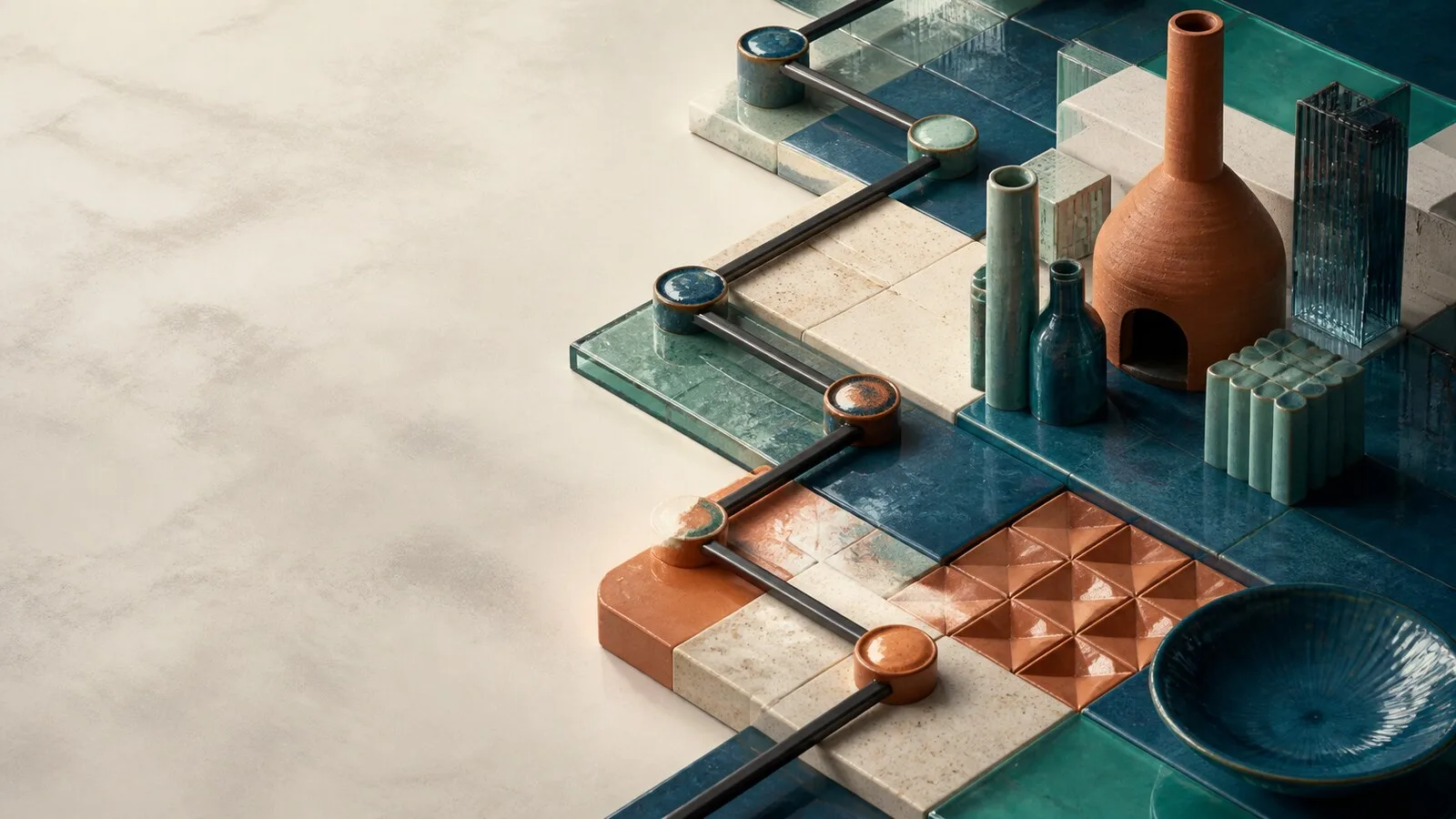 淄博陶土与青绿经营流程场景