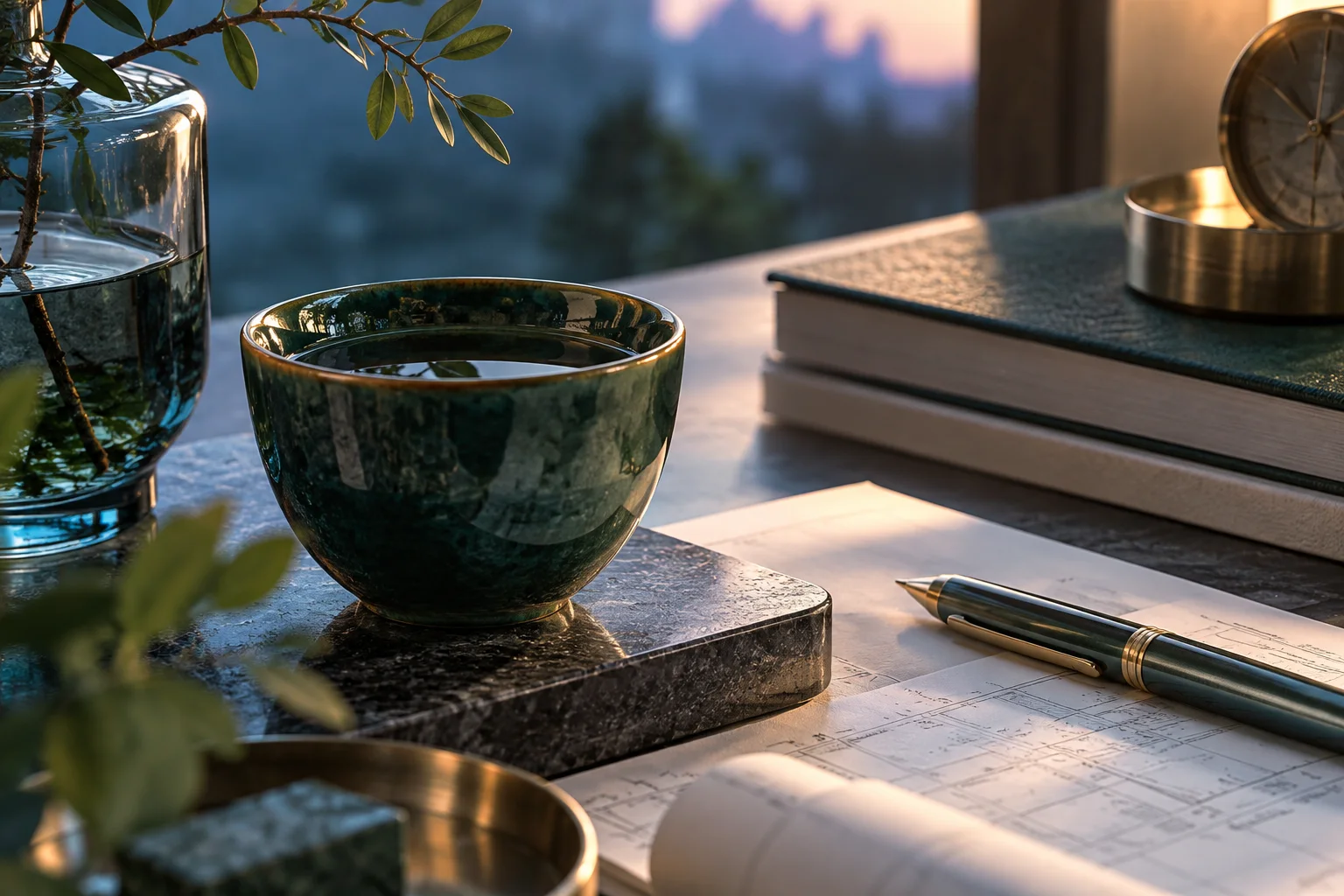 经营器皿的釉面、不锈钢细纹和玻璃接触处,体现经营准备中的认真