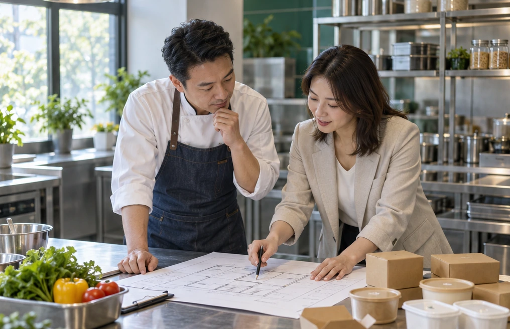 宝鸡食品经营场景业务场景