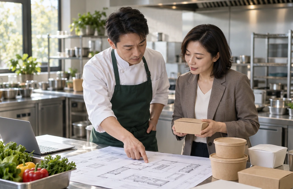 盘锦食品经营场景业务场景