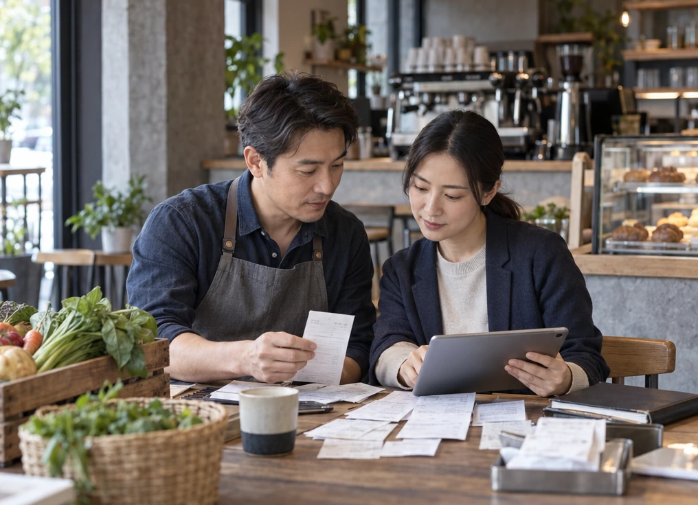 山南门店收支与采购业务场景