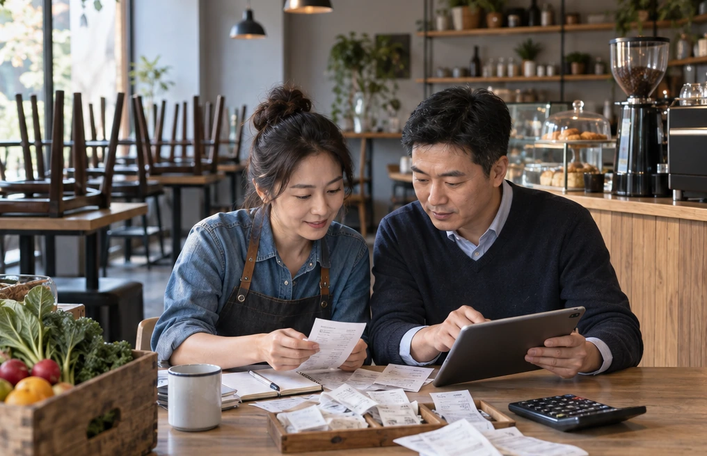 通化门店收支与采购业务场景