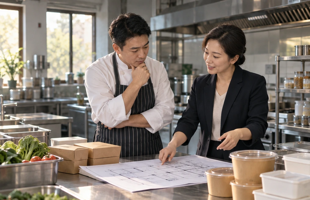 伊春食品经营场景业务场景