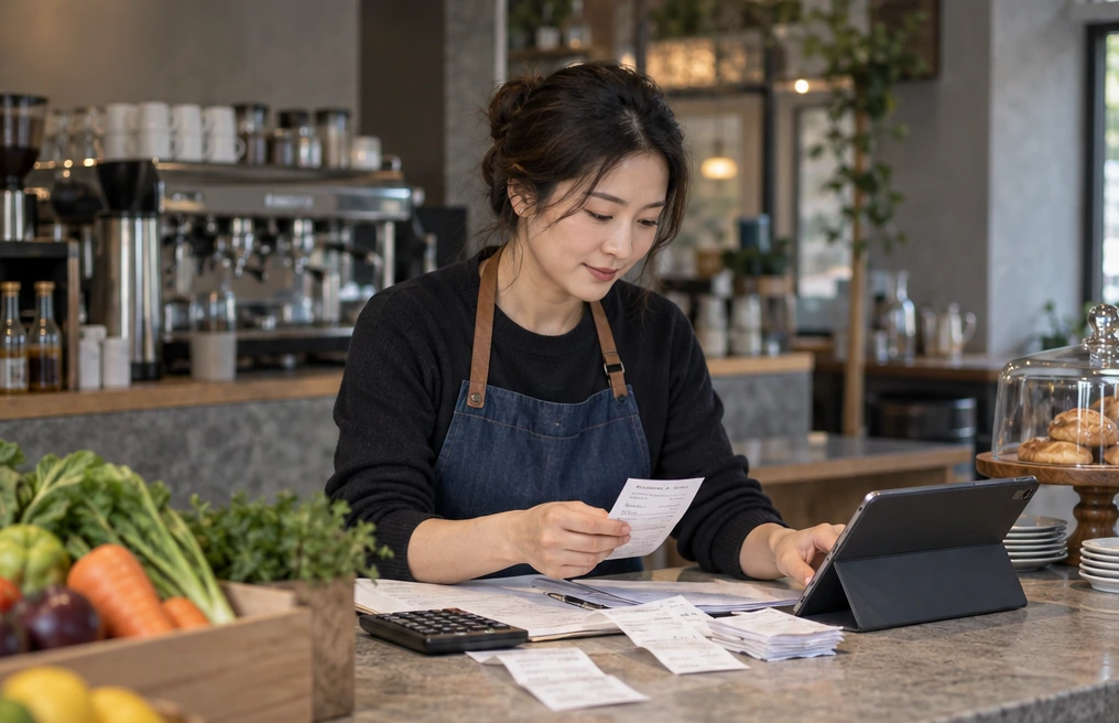 枣庄门店收支与采购业务场景