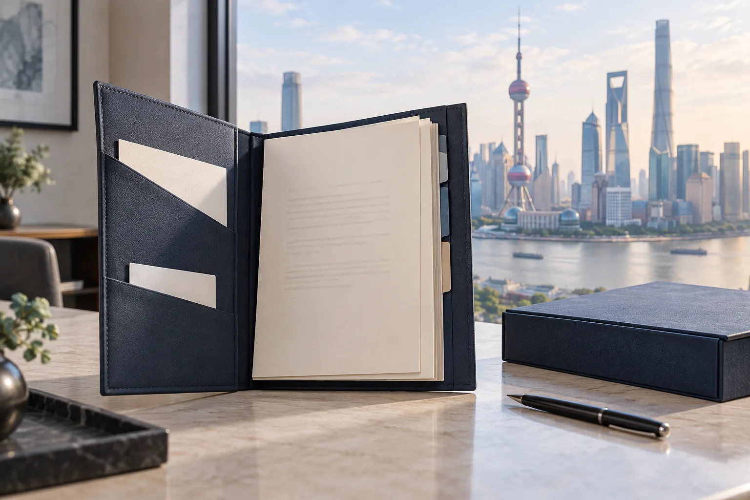 上海公司变更业务示意:整理主体登记信息与企业文件