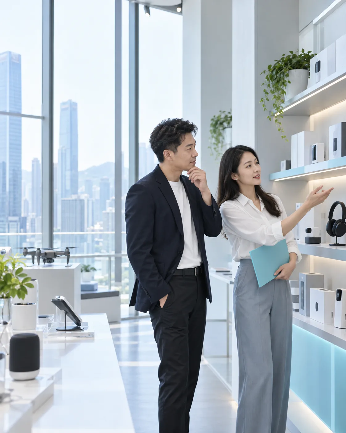 深圳企业负责人观察产品和服务的实际经营方式