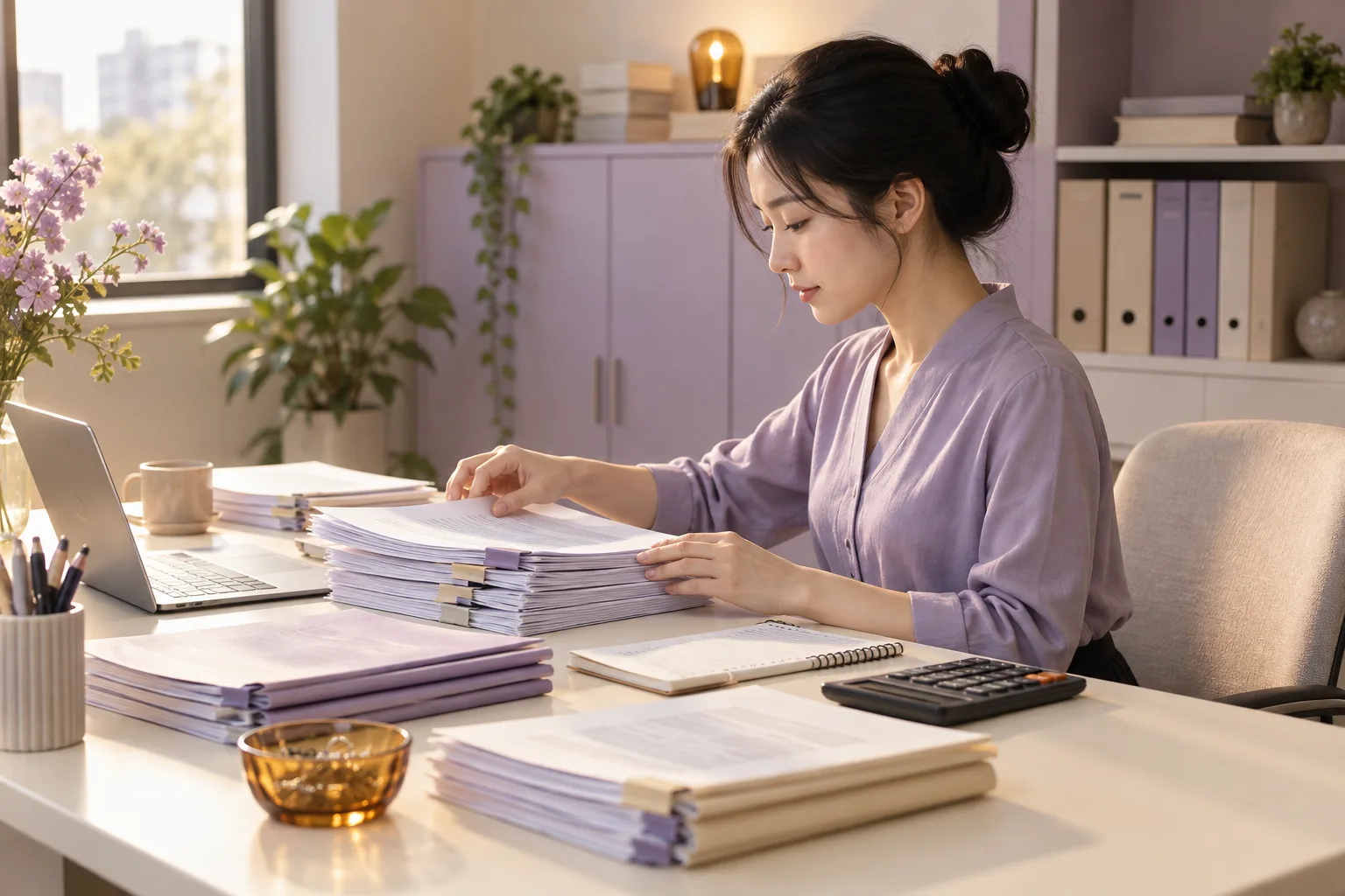 企业经营与账务资料沟通的业务场景示意