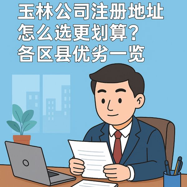 玉林公司注册地址怎么选更划算？各区县优劣一览